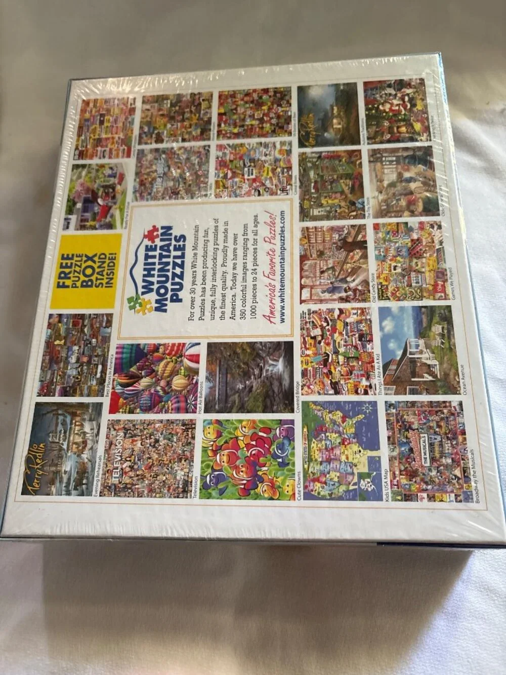White Mountain Summer House 1000-Piece Jigsaw Puzzle Steve Crisp Larger Pieces